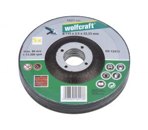 Отрезной диск изогнутый ø 125 мм WOLFCRAFT  1623300 ― WOLFCRAFT STOCK
