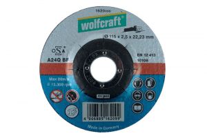 Отрезной диск изогнутый ø 125 мм WOLFCRAFT 1622099 ― WOLFCRAFT STOCK