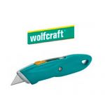 Нож с убирающимся лезвием для гипсокартона  WOLFCRAFT 4032000
