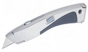 Нож с трапециевидным выдвижным лезвием WOLFCRAFT 4132000 ― WOLFCRAFT STOCK
